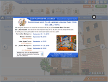 Tablet Screenshot of nyjaincenter.org